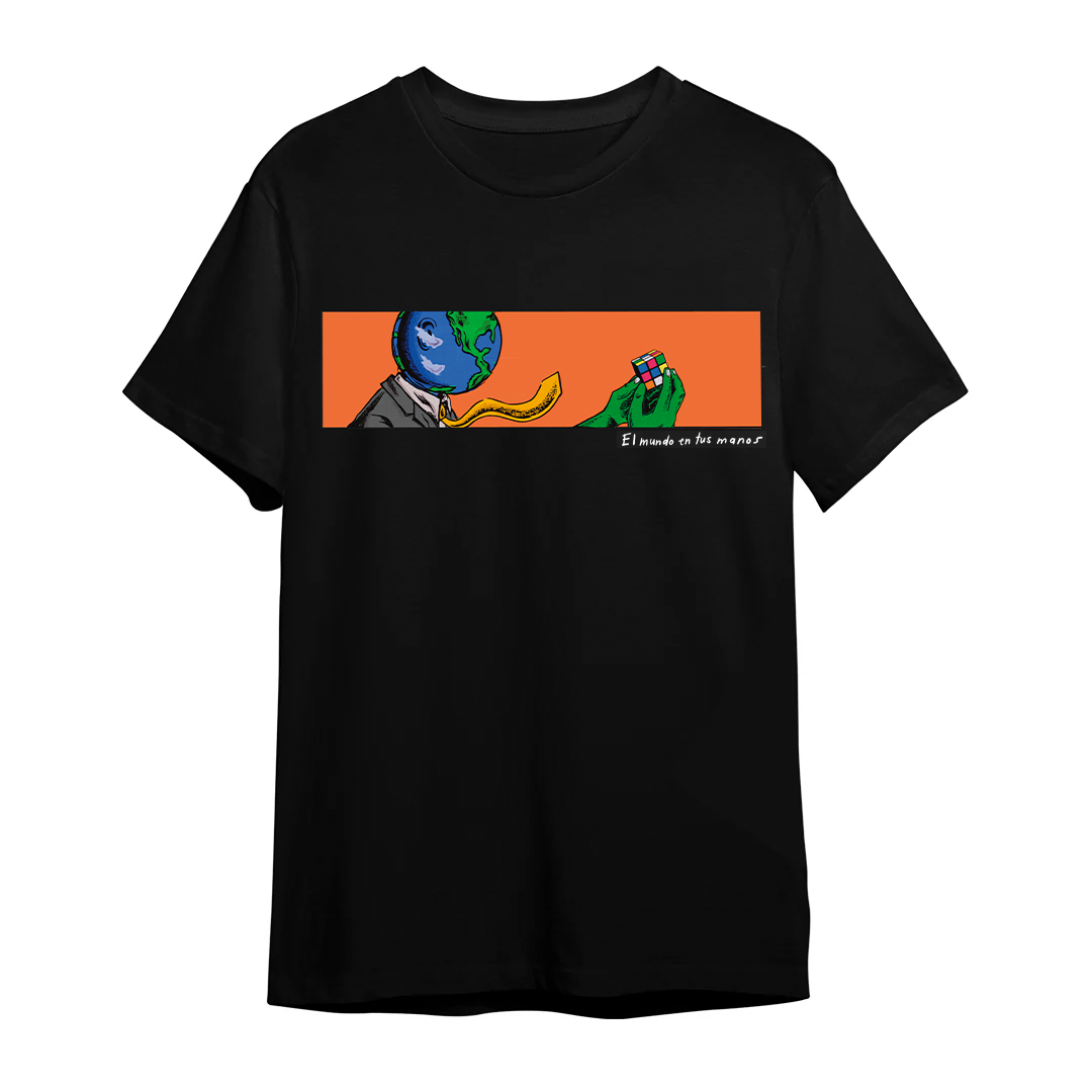 Playera "El Mundo En Tus Manos"